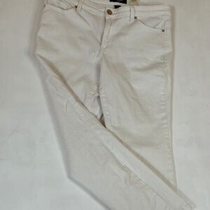AG The Stevie Ankle white cut spring summer jeans size 8